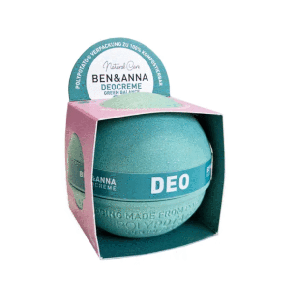 Ben & Anna kreemdeodorant PolyPotato Green Balance 40g