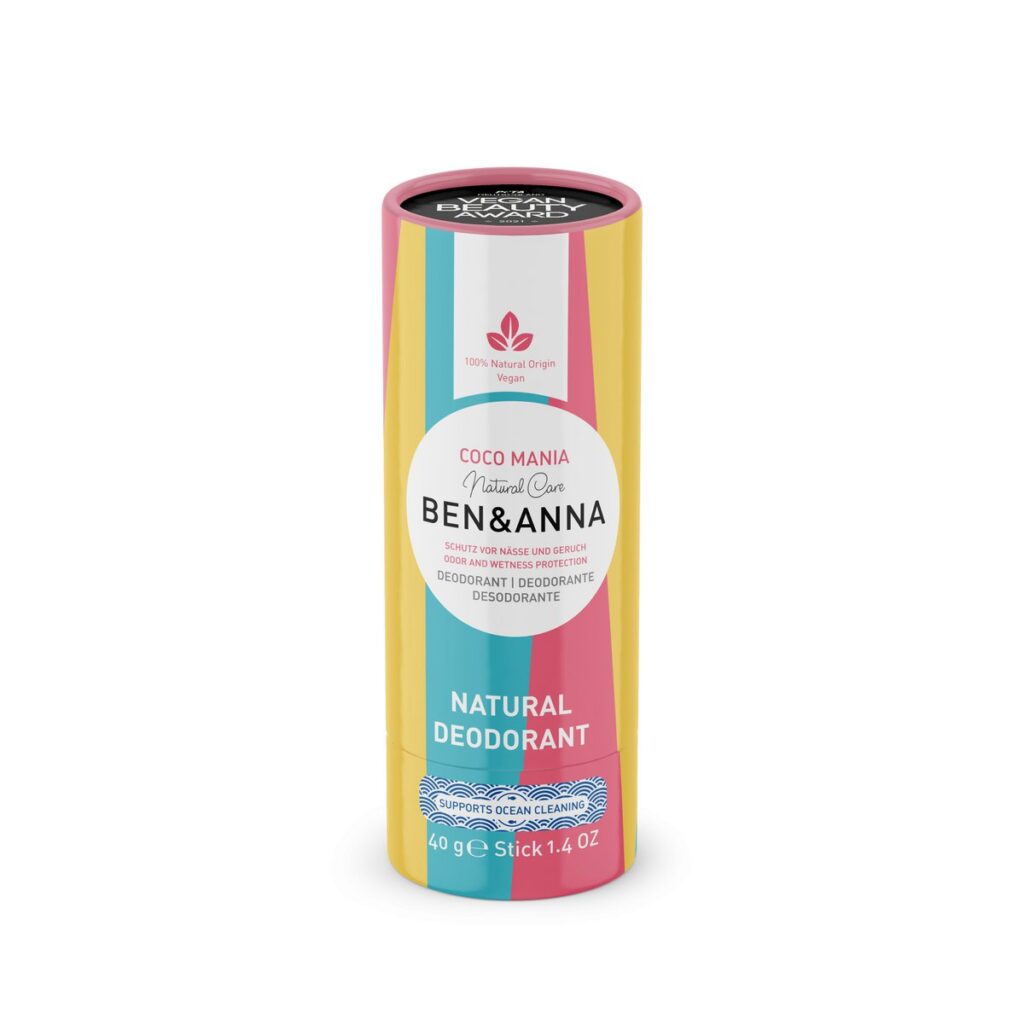 Looduslik deodorant - kõik, mida peaksid teadma targaks valikuks 2 Ben & Anna pulkdeodorant Coco Mania 40g
