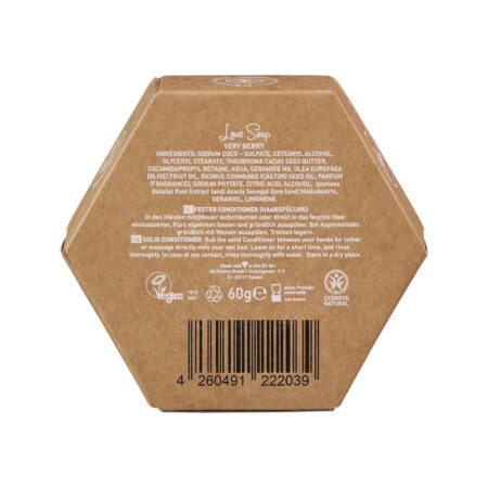 Ben & Anna tahke juuksepalsam Very Berry, 60g