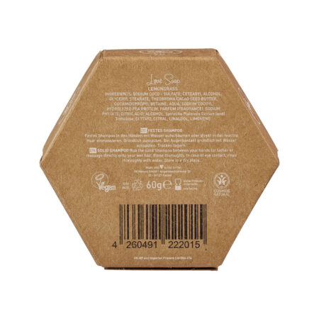 Ben & Anna tahke šampoon Lemongrass, 60g