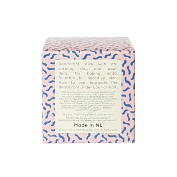 HelemaaalShea tahke deodorant palmarosa ja geranium