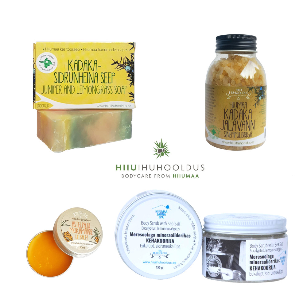 Kinkekomplekt Hiiu Ihuhooldus 1 Hiiu Ihuhooldus kinkekomplekt