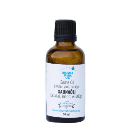Saunaõli (kadakas, mänd, eukalüpt) 50ml – Hiiu Ihuhooldus