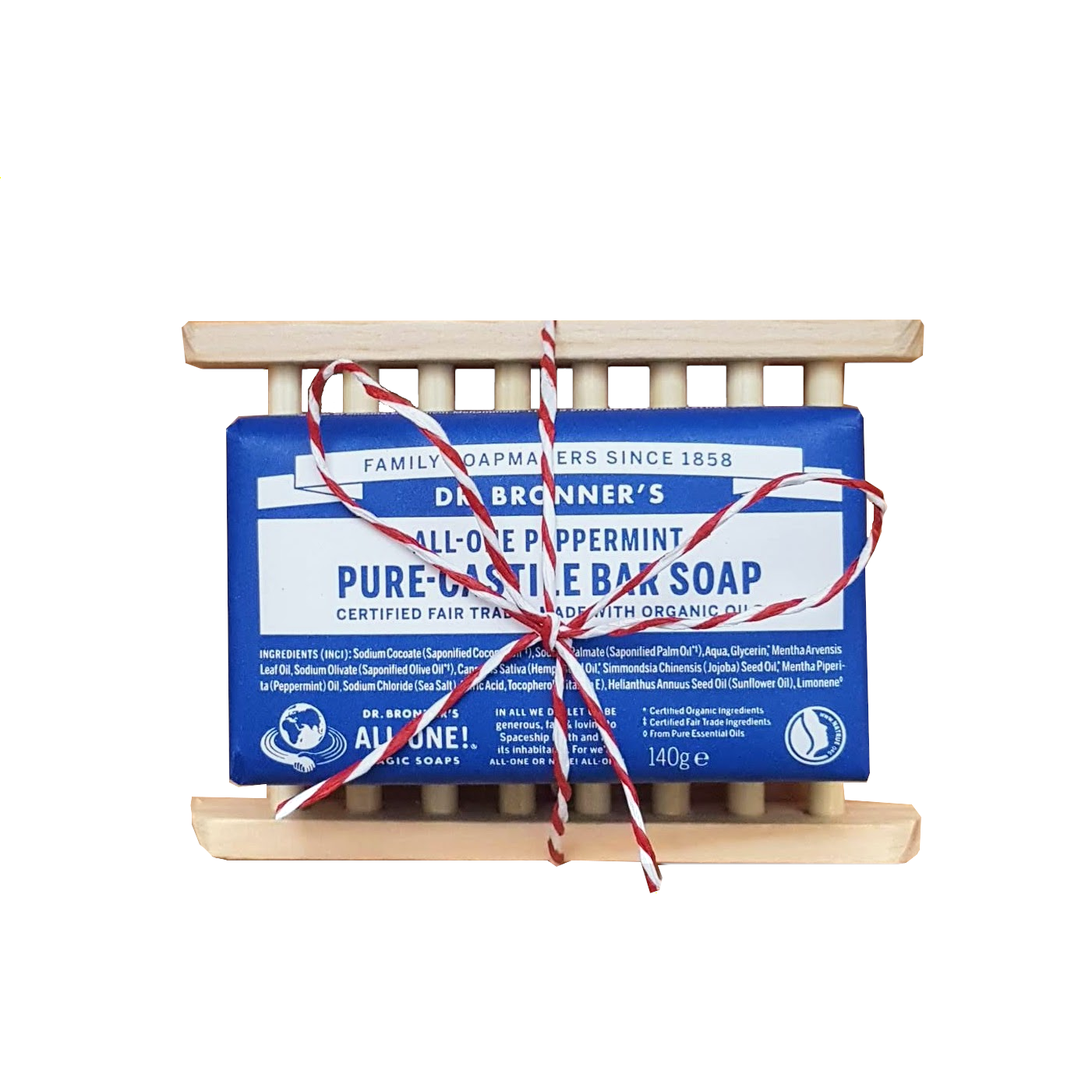 Kinkekomplekt Dr. Bronner's seep + seebialus 1 Kinkekomplekt Dr.Bronner's seep ja seebialus