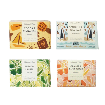 Kinkekomplekt HelemaalShea 4 seepi