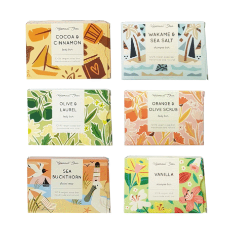 Kinkekomplekt HelemaalShea 6 seepi