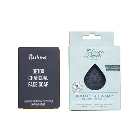 Kinkekomplekt näoseep + Konjaci svamm