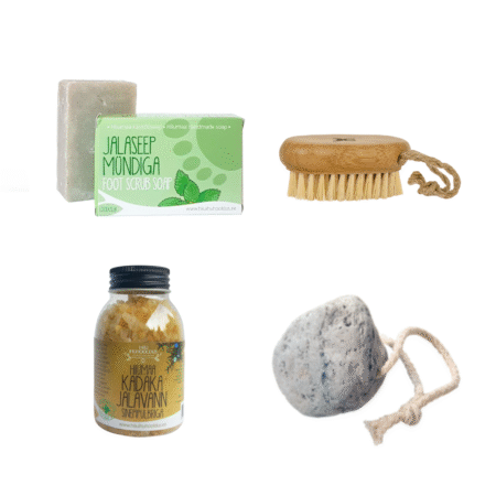 Kinkekomplekt jalgadele