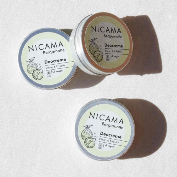 NICAMA kreemdeodorant (bergamot) 45g