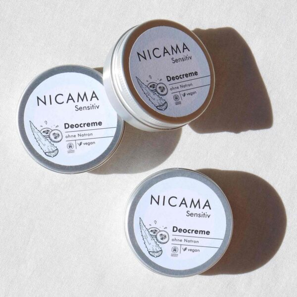 NICAMA kreemdeodorant sensitiv 45g