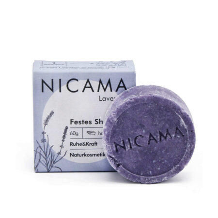 NICAMA tahke šampoon (lavendel), 60g