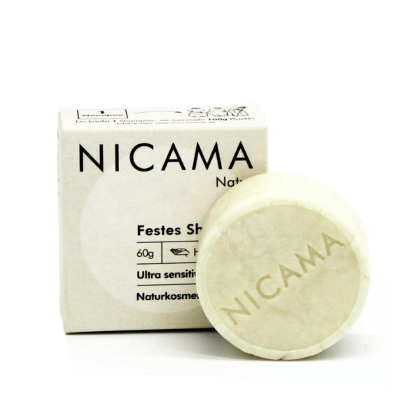 NICAMA tahke šampoon (parfüümivaba) 60g