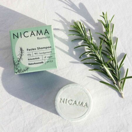 NICAMA tahke šampoon (rosmariin), 60g