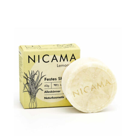 NICAMA tahke šampoon (sidrunhein), 60g