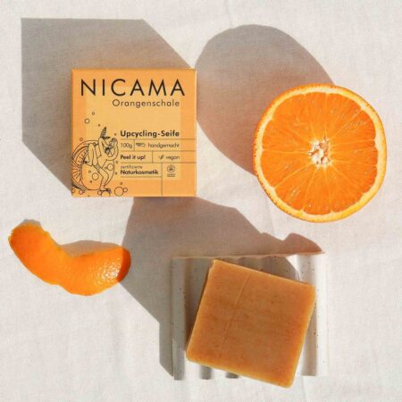 NICAMA zero waste seep apelsinikoorega, 100g