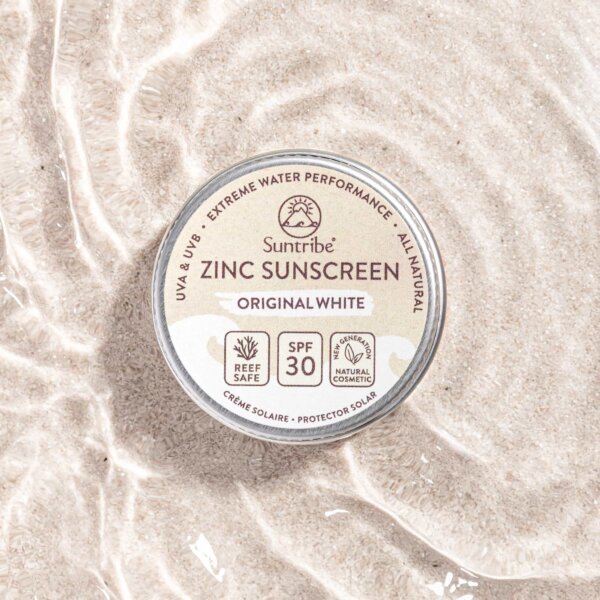Suntribe mineraalne päikesekaitsekreem näole spf30 15g valge