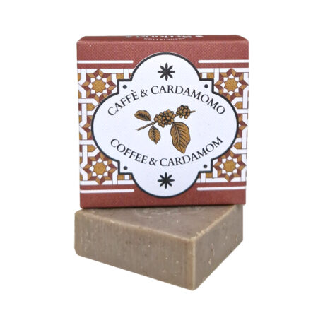 Parfümeeritud käsitööseep kohvi ja kardemoniga, 100g – Syriana