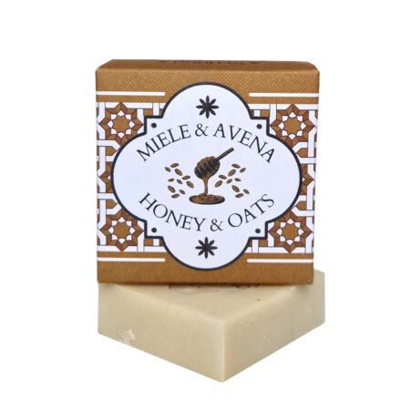 Parfümeeritud käsitööseep mee ja kaeraga, 100g – Syriana