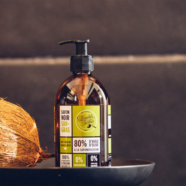 Théophile Berthon oliiviõli vedelseep Savon Noir Surgras 500ml