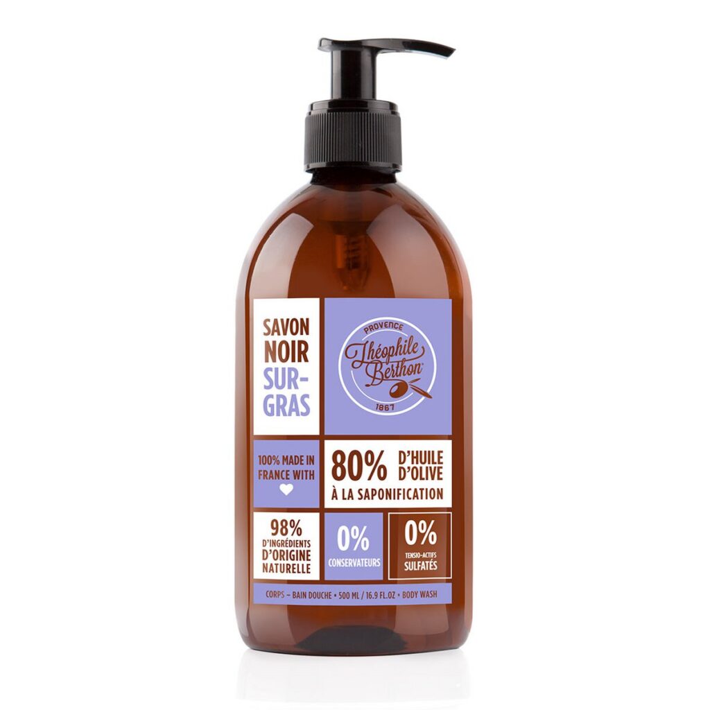 Théophile Berthon oliiviõli vedelseep Savon Noir Surgras (lavendel) 500ml