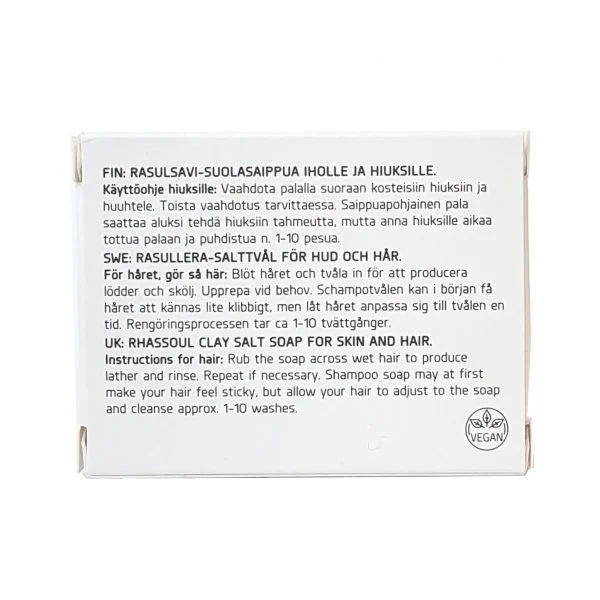 Flow Rhassoul saviga seep kehale ja juustele 100g - Image 3
