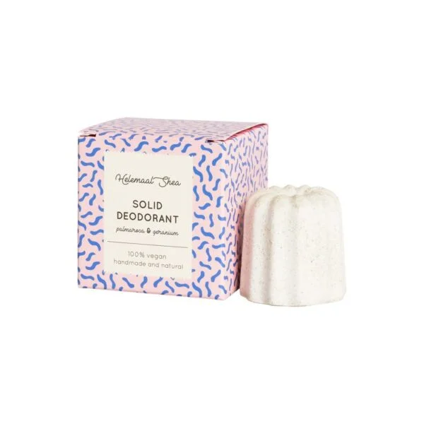 HelemaaalShea tahke deodorant palmarosa ja geranium